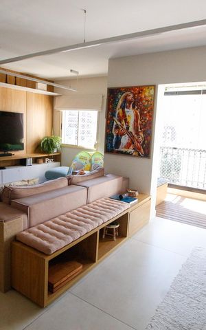 Apartamento à venda com 100m², 3 quartos e 2 vagasSala
