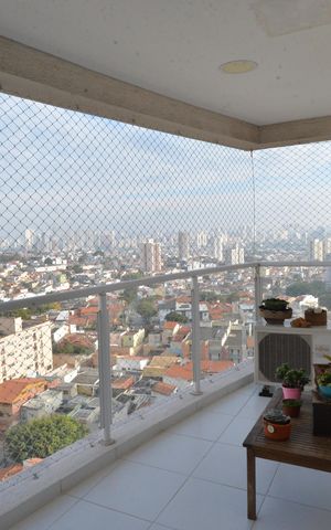 Apartamento à venda com 90m², 3 quartos e 2 vagasVaranda da Sala