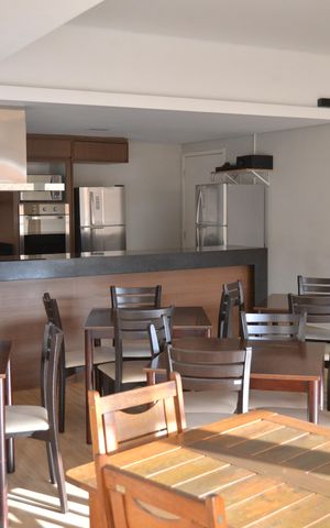 Apartamento à venda com 90m², 3 quartos e 2 vagasÁrea comum - Salão de festas
