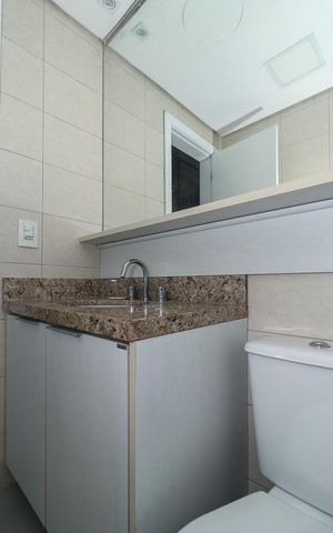Apartamento à venda com 120m², 2 quartos e 2 vagasBanheiro da Suíte