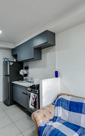 Apartamento à venda com 29m², 1 quarto e sem vagaSala