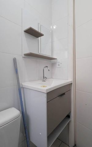 Apartamento à venda com 39m², 2 quartos e sem vagaBanheiro