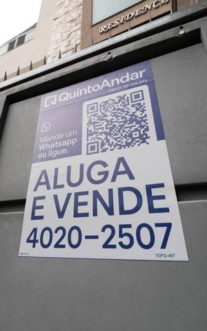 Apartamento à venda com 39m², 2 quartos e sem vagaPlaca