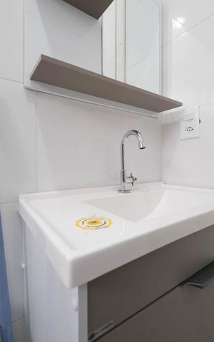 Apartamento à venda com 39m², 2 quartos e sem vagaBanheiro