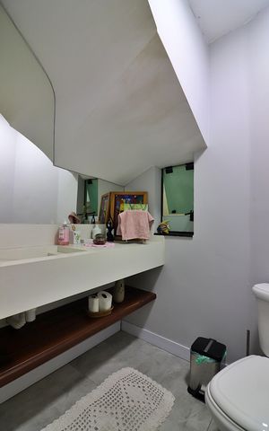 Casa para alugar com 370m², 3 quartos e 4 vagasLavabo da Sala