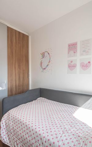 Apartamento à venda com 124m², 3 quartos e 2 vagasQuarto 2