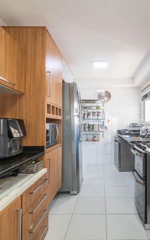 Apartamento à venda com 124m², 3 quartos e 2 vagasCozinha