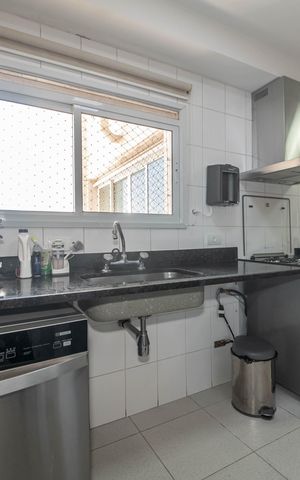 Apartamento à venda com 124m², 3 quartos e 2 vagasCozinha
