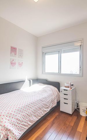 Apartamento à venda com 124m², 3 quartos e 2 vagasQuarto 2
