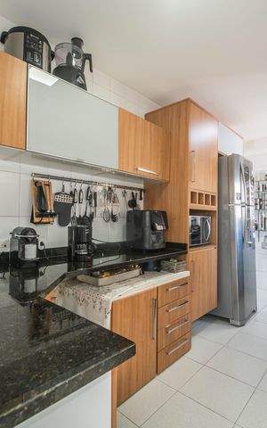 Apartamento à venda com 124m², 3 quartos e 2 vagasCozinha