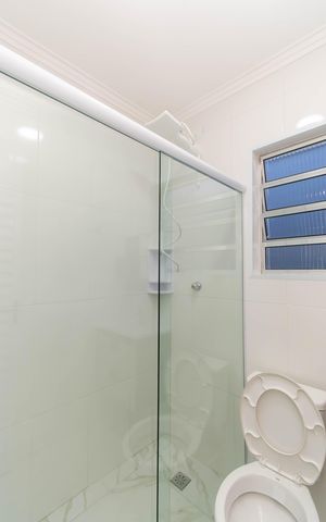 Casa para alugar com 37m², 1 quarto e sem vagaBanheiro da Suíte