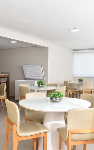 Apartamento à venda com 49m², 2 quartos e 1 vagaÁrea comum - Salão de festas