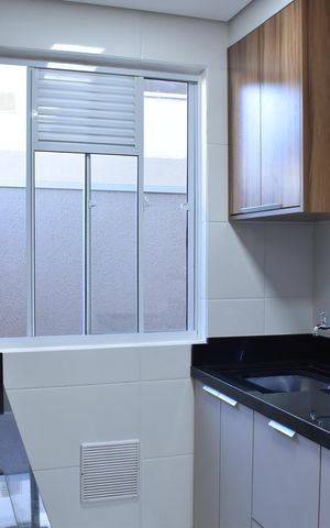 Apartamento à venda com 49m², 2 quartos e 1 vagaCozinha