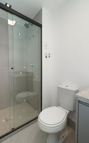 Studio à venda com 29m², 1 quarto e sem vagaBanheiro