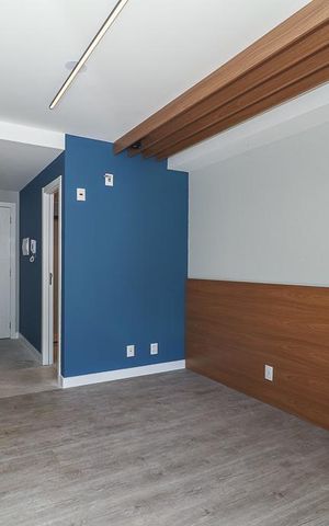 Studio à venda com 29m², 1 quarto e sem vagaSala / quarto