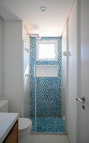 Apartamento à venda com 280m², 3 quartos e 4 vagas Apartamento à venda com 280m², 3 quartos e 4 vagasBanheiro Quarto 1 - Suite