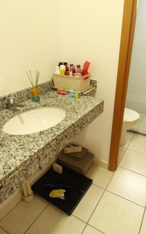 Apartamento à venda com 82m², 3 quartos e 1 vagaBanheiro das suíte