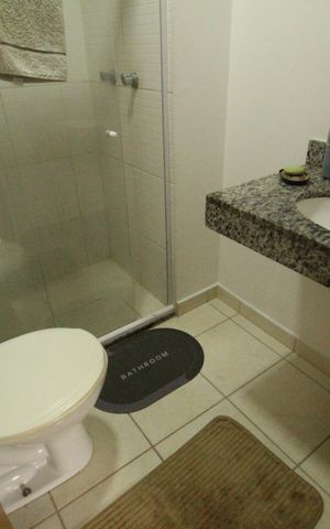 Apartamento à venda com 82m², 3 quartos e 1 vagaBanheiro da suíte 2