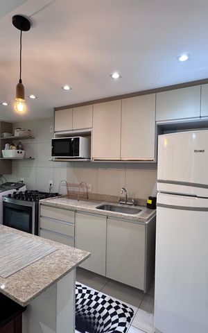Apartamento à venda com 100m², 2 quartos e 2 vagas Apartamento à venda com 100m², 2 quartos e 2 vagasCozinha
