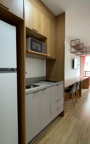 Studio à venda com 25m², 1 quarto e sem vaga Studio à venda com 25m², 1 quarto e sem vagaStudio
