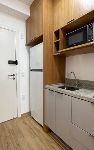 Studio à venda com 25m², 1 quarto e sem vaga Studio à venda com 25m², 1 quarto e sem vagaStudio