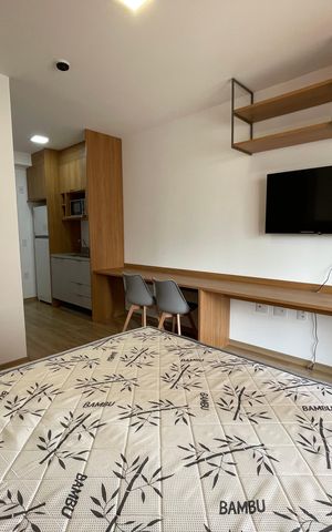 Studio à venda com 25m², 1 quarto e sem vaga Studio à venda com 25m², 1 quarto e sem vagaStudio