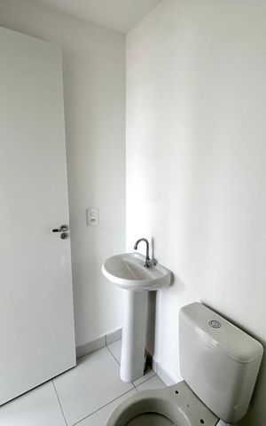 Apartamento para alugar com 32m², 2 quartos e sem vaga Apartamento para alugar com 32m², 2 quartos e sem vagaBanheiro