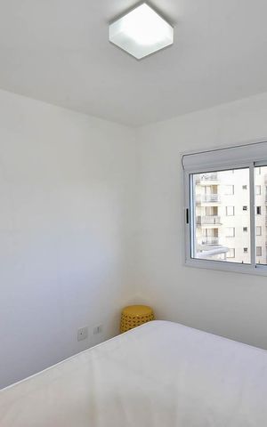 Apartamento à venda com 40m², 1 quarto e 1 vagaQuarto