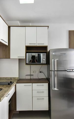 Apartamento à venda com 40m², 1 quarto e 1 vagaCozinha