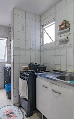 Apartamento à venda com 62m², 2 quartos e 1 vagaCozinha e Área de Serviço