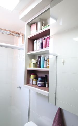 Apartamento para alugar com 63m², 2 quartos e 1 vagaBanheiro da Suíte