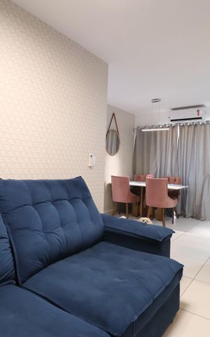 Apartamento para alugar com 63m², 2 quartos e 1 vagaSala