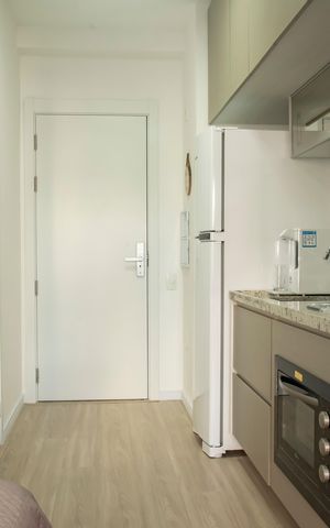 Studio à venda com 24m², 1 quarto e sem vagaCozinha