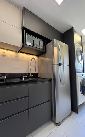 Apartamento à venda com 62m², 2 quartos e 1 vagaCozinha