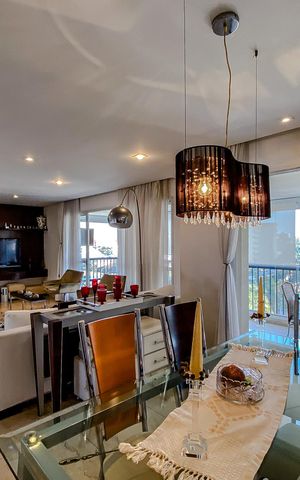 Apartamento à venda com 142m², 3 quartos e 2 vagasSala de Jantar