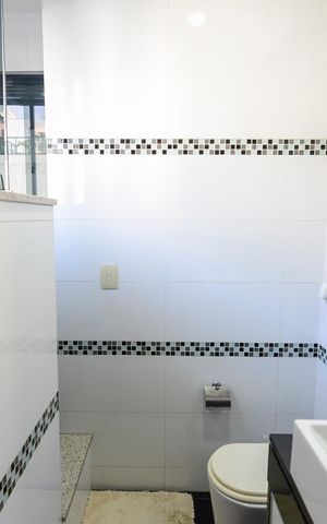 Apartamento à venda com 98m², 2 quartos e sem vagaBanheiro da Suíte