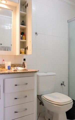 Apartamento à venda com 135m², 3 quartos e 2 vagasBanheiro da suíte 1