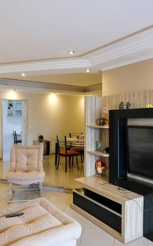 Apartamento à venda com 135m², 3 quartos e 2 vagasSala