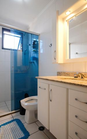Apartamento à venda com 135m², 3 quartos e 2 vagasBanheiro da suíte 2