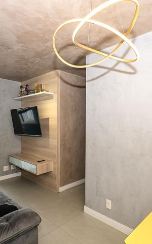 Apartamento à venda com 76m², 3 quartos e 2 vagasSala