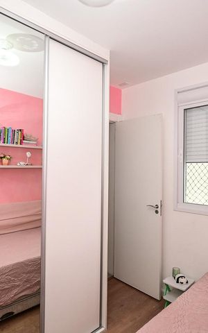 Apartamento à venda com 76m², 3 quartos e 2 vagasQuarto 2