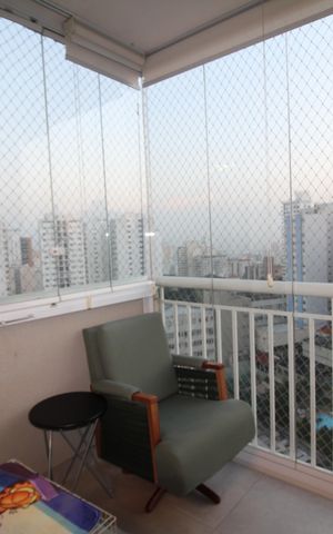 Apartamento à venda com 66m², 2 quartos e 2 vagasSala / Cozinha - Varanda
