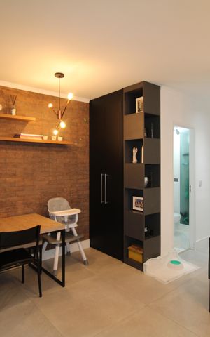 Apartamento à venda com 66m², 2 quartos e 2 vagasSala / Cozinha