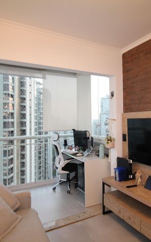 Apartamento à venda com 66m², 2 quartos e 2 vagasSala / Cozinha