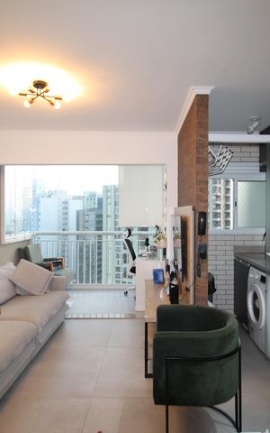 Apartamento à venda com 66m², 2 quartos e 2 vagasSala / Cozinha