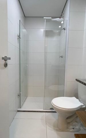Apartamento para alugar com 24m², 1 quarto e sem vaga Apartamento para alugar com 24m², 1 quarto e sem vagaBanheiro