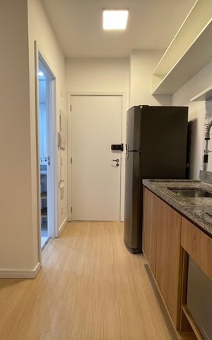Apartamento para alugar com 24m², 1 quarto e sem vaga Apartamento para alugar com 24m², 1 quarto e sem vagaStudio