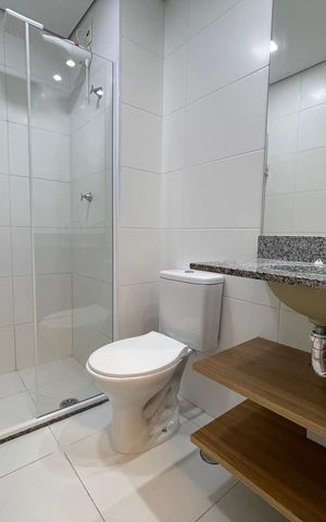 Apartamento para alugar com 24m², 1 quarto e sem vaga Apartamento para alugar com 24m², 1 quarto e sem vagaBanheiro