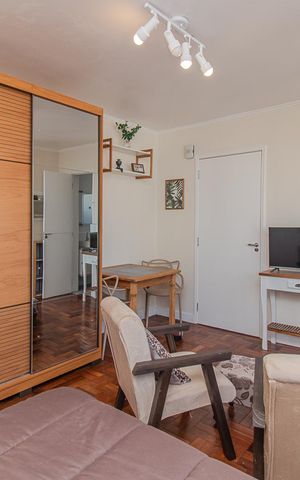Studio à venda com 26m², 1 quarto e sem vagaStudio