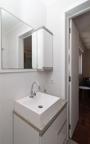 Studio à venda com 26m², 1 quarto e sem vagaBanheiro Social